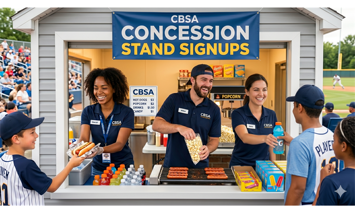 Concession Stand Signups. We need your help!